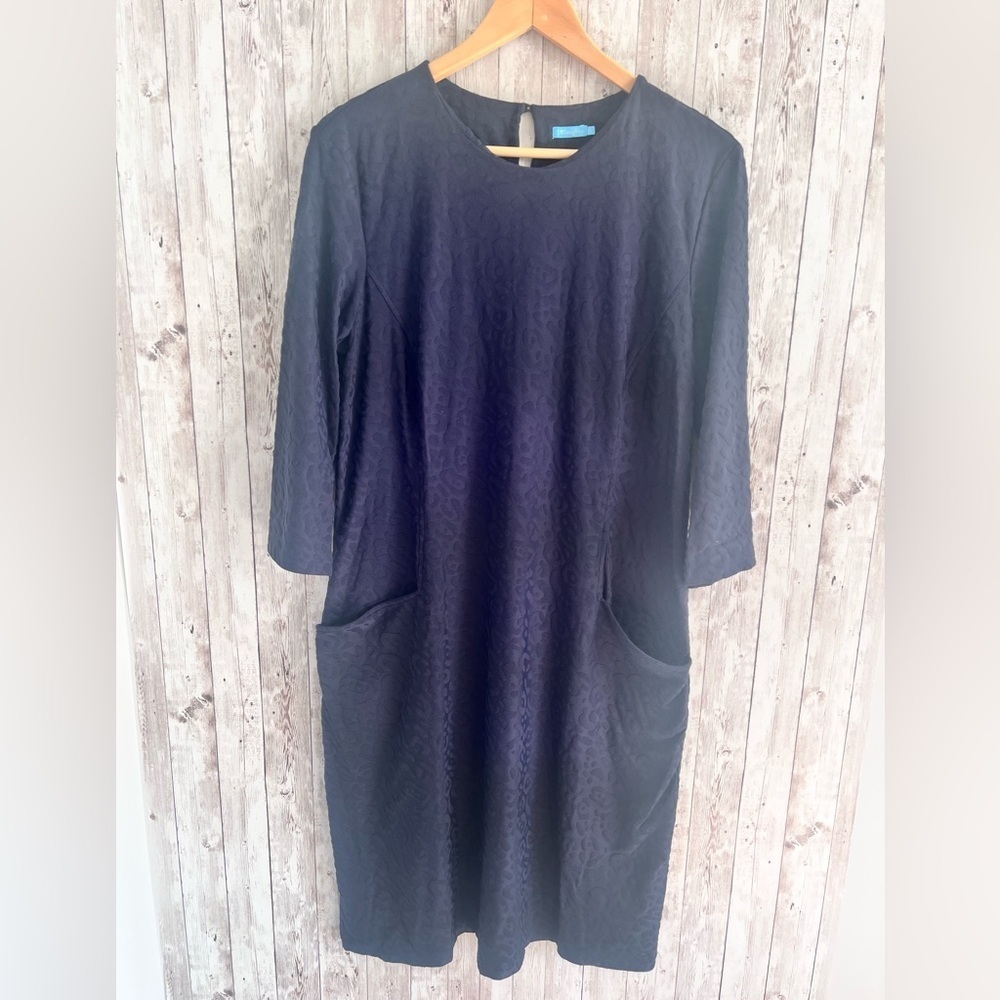 J. McLaughlin Stretch Animal Print Dress XL